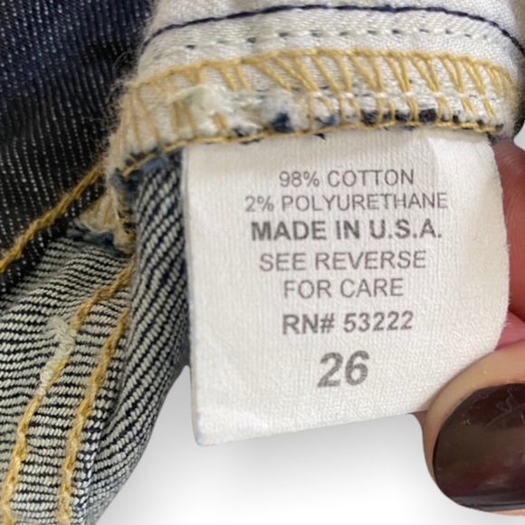 🔴 5/$45 SALE 🔴 DAVID KAHN | Wide Leg Jean Capri - Picture 3 of 7